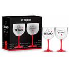 Taça gin c2un - te amo - Dual Presentes Taça gin c2un - te amo - Dual Presentes