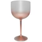 Taça Gin degradê Rosê Gold