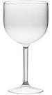 Taça gin lisa transparente ps/cristal kit com 50 unidades