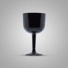 Taca gin preto 500ml c/4 plastilania