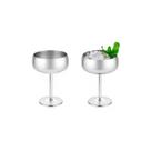 Taça Inox Copo 450ml Vinho Drink Finger Food Bar Buffet 2un