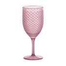 Taça p/ Água e Vinho em Acrílico Luxxor 480ml Rosa - Paramount