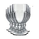 Taça para Água Bristol de Vidro 340ml 6 Unidades - Nadir 0011