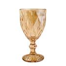 Taça para agua lyor diamond ambar 325ml ref:221267 vidro Taça para agua lyor diamond ambar 325ml ref:221267 vidro