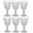 Taça para Agua Vidro Diamond Clear Vitral Verre - Mimo Taça para Agua Vidro Diamond Clear Vitral Verre - Mimo