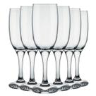 Taça para Champanhe Windsor de Vidro 210ml 6 Unidades - Nadir 7828