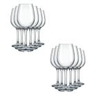 Taça para Vinho Barone de Vidro 385ml 12 Unidades - Nadir 7156/892