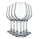 Taça para Vinho Barone de Vidro 385ml 6 Unidades - Nadir 7156/892