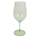 Taça Para Vinho Em Acrílico 650 Ml Verde Ky715 Infinity