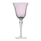Taça para Vinho Lily 250ml Vidro Rosa e Cinza Wolff Taça para Vinho Lily 250ml Vidro Rosa e Cinza Wolff