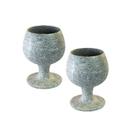 Taça Pedra Sabão 250 ml 02 unidades