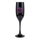 Taça Pomba Gira Flor Roxa Maria Mulambo Cristal 150ml