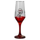 Taça Pomba Gira Maria Navalha Champagne Buffet Vidro 186ml Taça Pomba Gira Maria Navalha Champagne Buffet Vidro 186ml