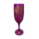 Taça Pomba Gira Roxa Rosa Cristal Gallant Luxo 150ml - Vidro Taça Pomba Gira Roxa Rosa Cristal Gallant Luxo 150ml - Vidro