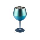 Taça Prismática 2 em 1 Térmica Cocktail Glass 410ml Aço Inox