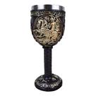 Taça Resina Decorativa Cálice De São Jorge Presente Especial