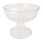 Taça Sobremesa Doces Acrílico 300ml Transparente