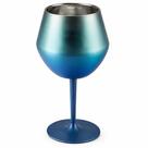 Taça Térmica 2 em 1 Premium Inox 410ml Mantém Bebida Gelada e Vira Copo com base em borracha