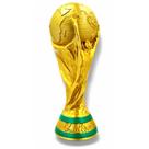 Taça Troféu da Copa do Mundo FIFA 2026 Dourada Réplica 25x10cm Troféu de Futebol Decoração