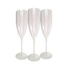 Taças De Champanhe Acrílico Cristal 160ml - 5 Unidades Chandon Champagne Taças De Champanhe Acrílico Cristal 160ml - 5 Unidades Chandon Champagne