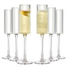 Taças de champanhe acrílico inquebráveis Lueumxc, pacote com 16 ml Taças de champanhe acrílico inquebráveis Lueumxc, pacote com 16 ml
