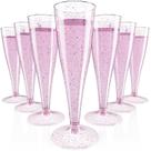 Taças de champanhe JOLLY CHEF, pacote com 100, descartáveis, 130 ml, roxas Taças de champanhe JOLLY CHEF, pacote com 100, descartáveis, 130 ml, roxas