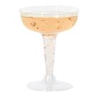 Taças de champanhe Party Essentials, plástico transparente de 20 unidades