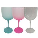 Taças de gin 450ml de plastico kit 10 peças drink