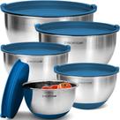 Taças de mistura Priority Chef Premium em aço inoxidável 1.5/2/3/4/5L Taças de mistura Priority Chef Premium em aço inoxidável 1.5/2/3/4/5L