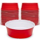 Taças de plástico descartáveis GoBig Red Party Cup Design 900 ml x 30