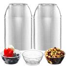 Taças de plástico JoyServe Clear Mini 180 ml (pacote com 50) descartáveis
