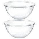 Taças de servir descartáveis PLASTICPRO Crystal Clear 1.4L (2)