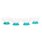 Taças de Sobremesa 250ml 4 Peças Verde Moda Do Chef