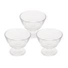 Taças de Sobremesa C/3 de Vidro Gelateria 280ml - Lyor