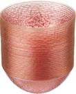 Taças de sopa de plástico PLASTICPRO 12 onças rosa translúcido, pacote com 30
