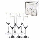 Taças Para Champanhe Elegantes Jogo Com 6 Peças 200ML Taças Para Champanhe Elegantes Jogo Com 6 Peças 200ML