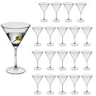 Taças Para Martini El Caribe 260ml 20pçs Elegante Resistente