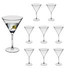 Taças Para Martini El Caribe 260ml 9pçs Elegante Resistente