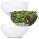 Taças para salada e servir US Acrylic Vista Clear 4L (conjunto de 3)