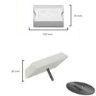 TACHA DE SINALIZAÇÃO - CONDUZ TINTAS - MONO DIRECIONAL CORPO E REFLETIVO BRANCO - 100x79x22 MM TACHA DE SINALIZAÇÃO - CONDUZ TINTAS - MONO DIRECIONAL CORPO E REFLETIVO BRANCO - 100x79x22 MM