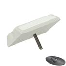 TACHA SINALIZAÇÃO - CONDUZ - BI DIRECIONAL CORPO E REFLETIVOS BRANCOS - 100x79x22 MM