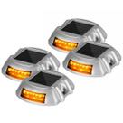 Tacha Sinalizadora Viaria Solar Kit 4 Uni Rodovia Estrada Transito Obra Sinalizaçao Iluminaçao Pavimentaçao Tacha Sinalizadora Viaria Solar Kit 4 Uni Rodovia Estrada Transito Obra Sinalizaçao Iluminaçao Pavimentaçao