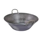 Tacho Beira Alta Preto Aço Carbono 8 Litros 41 Cm Diâmetro