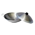 Tacho Chinês Panela Wok Funda Aço Carbono E Tampa 38cm 4l. Tacho Chinês Panela Wok Funda Aço Carbono E Tampa 38cm 4l.