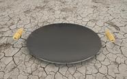 Tacho de Aço Carbono 39cm Chapa Grossa Super Resistente