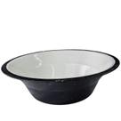 Tacho esmaltado branco 11l grande sem alça- ferro