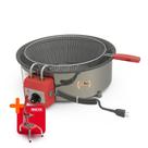 Tacho Fritador de Mesa Elétrico 14L Óleo PR-14E 127V Progás e Cortador de Legumes Tacho Fritador de Mesa Elétrico 14L Óleo PR-14E 127V Progás e Cortador de Legumes