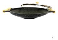 Tacho Fundido 32 Cm Com Tampa De Vidro