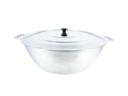 Tacho Panela Restaurante Alça Alumínio Fundido Polido 40cm