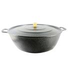 Tacho Restaurante Alça de Alumínio Fundido Craqueado 35cm Tacho Restaurante Alça de Alumínio Fundido Craqueado 35cm
